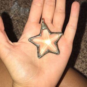 Soldered Crystal Star Pendant